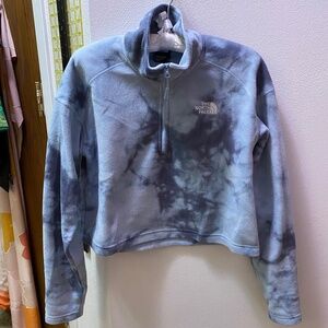 The North Face Glacier Cropped Fleece Tie Dye